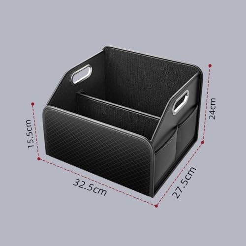 Car Trunk Organizer and Car Storage,Collapsible Multi-Compartment Car