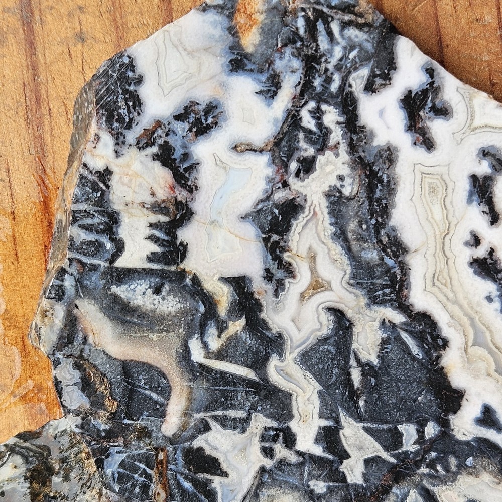 Lace Agate Slab Mexico 134 Grams