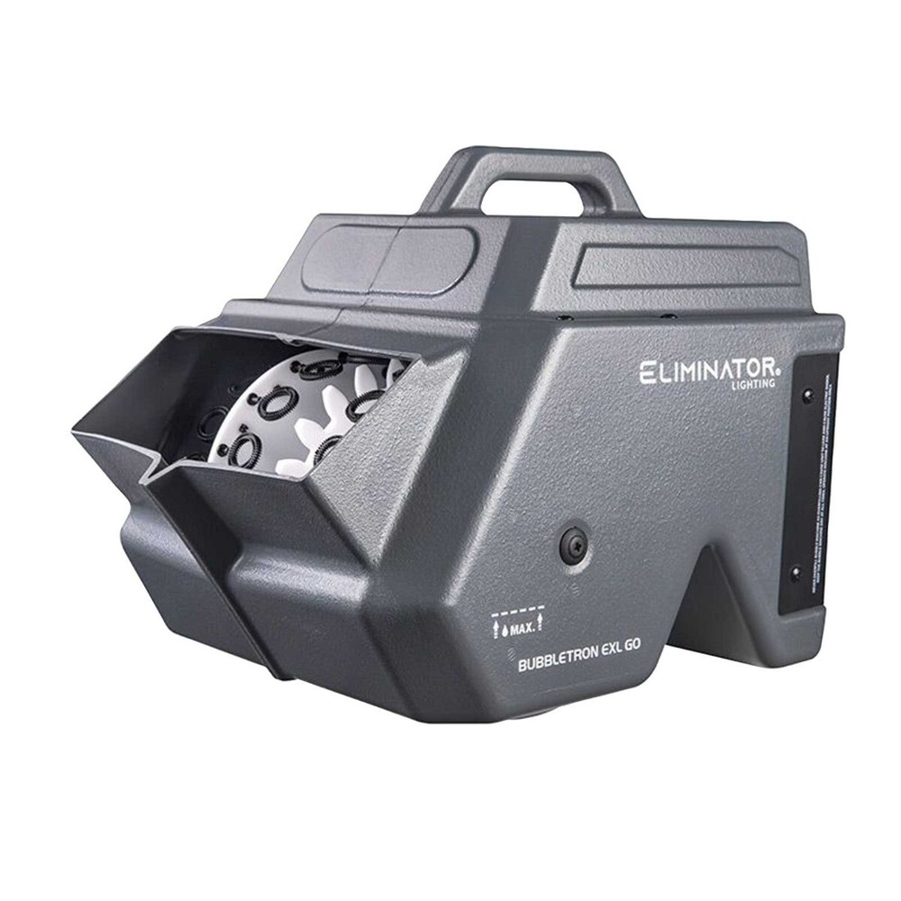 Eliminator Lighting BUBBLETRON EXL GO Powered Portable Bubble Machine