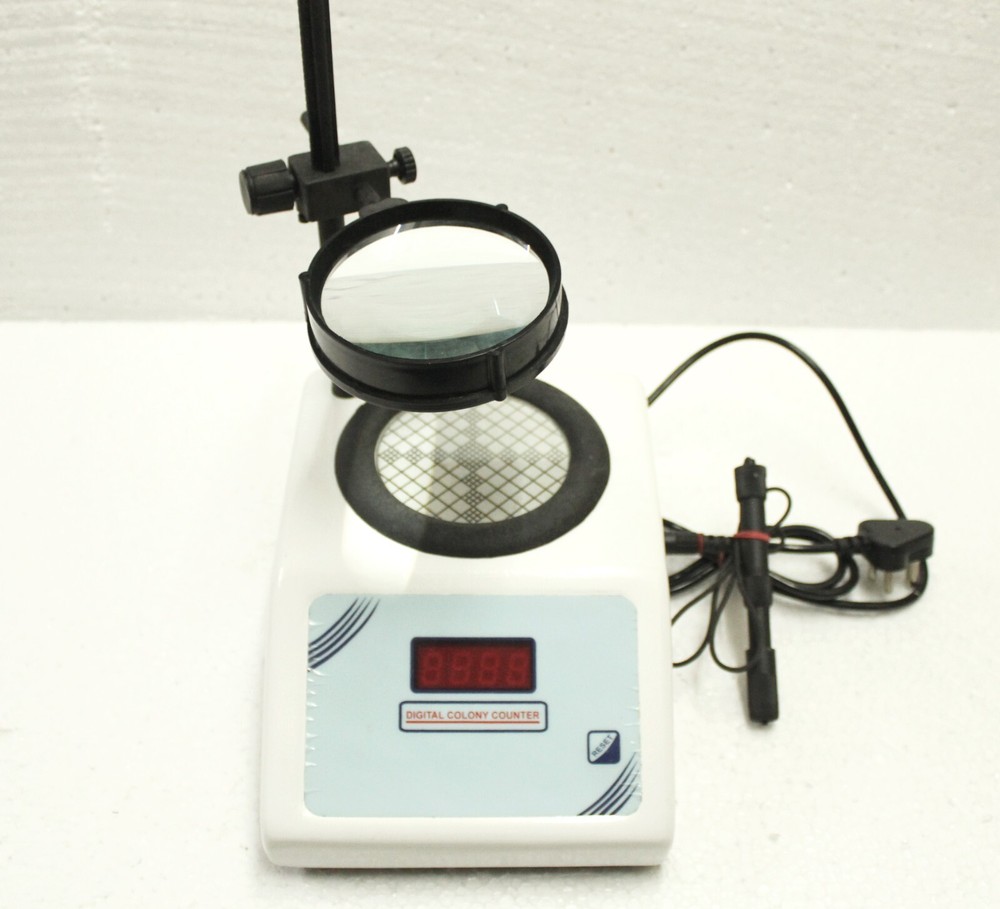Automatic Inspection Instrument LED Lighting Digital Colony Counter