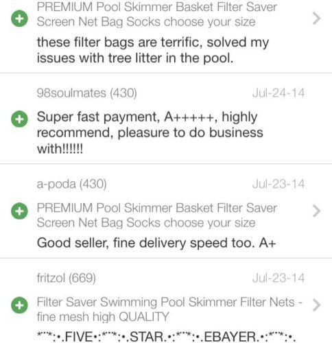 THE BEST FILTER SAVER SKIMMER SOCKS EVER MADE