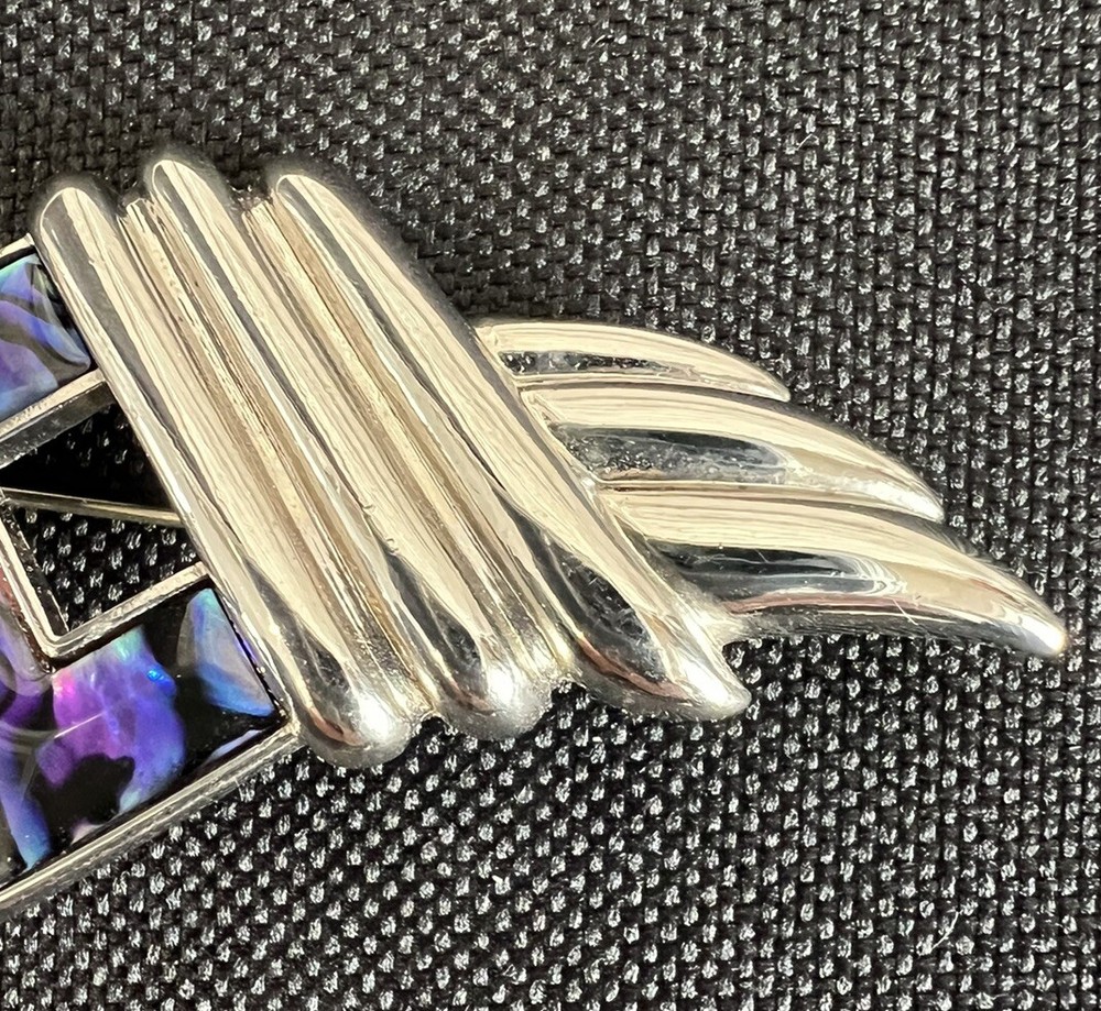Paua Shell Brooch Butler