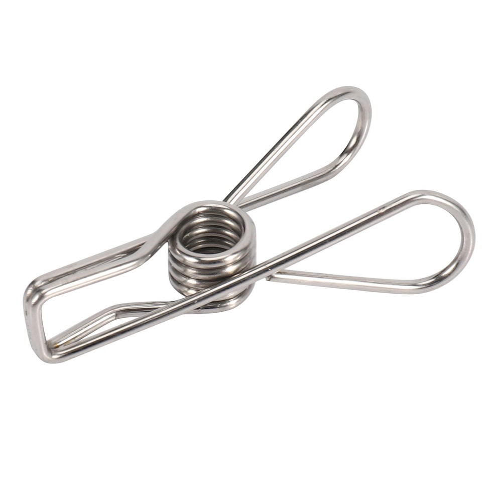 24 Pcs Stainless Steel Wire Clip, Multi-Function Clip, Utility Clip Pins4536