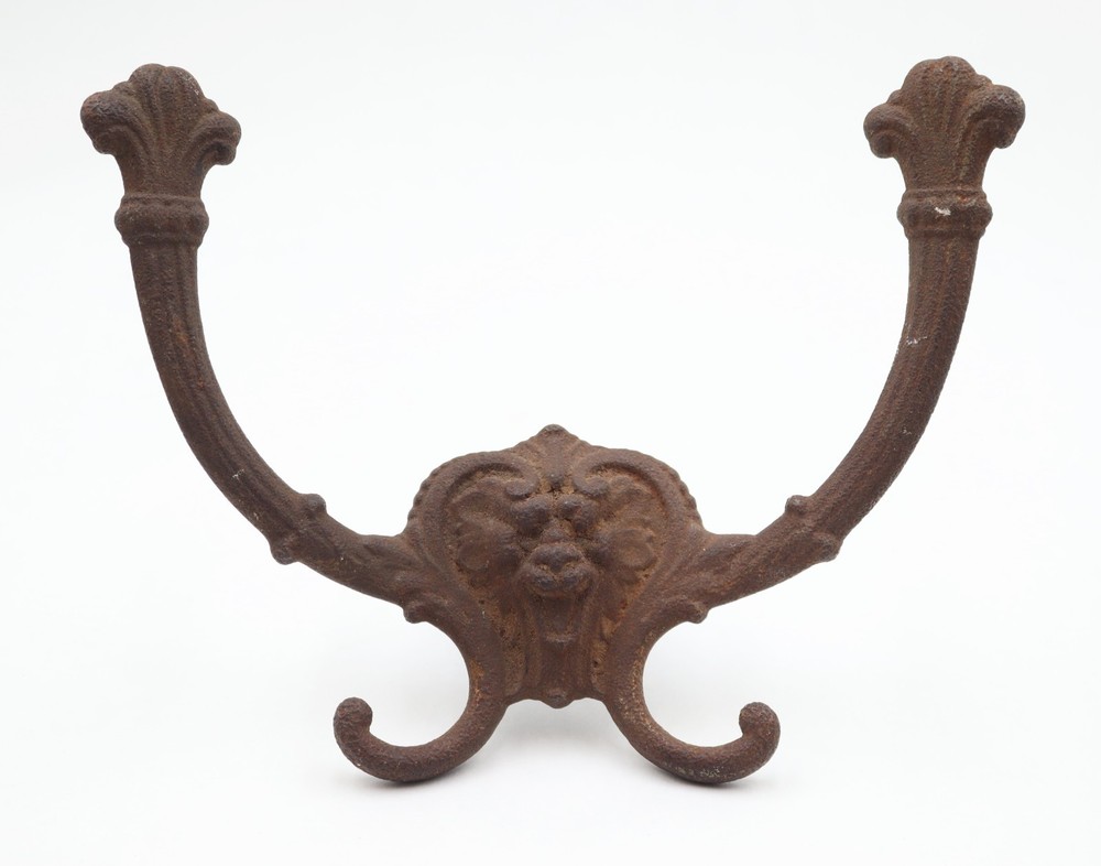 Victorian Cast Iron Figural Hall Tree Hook