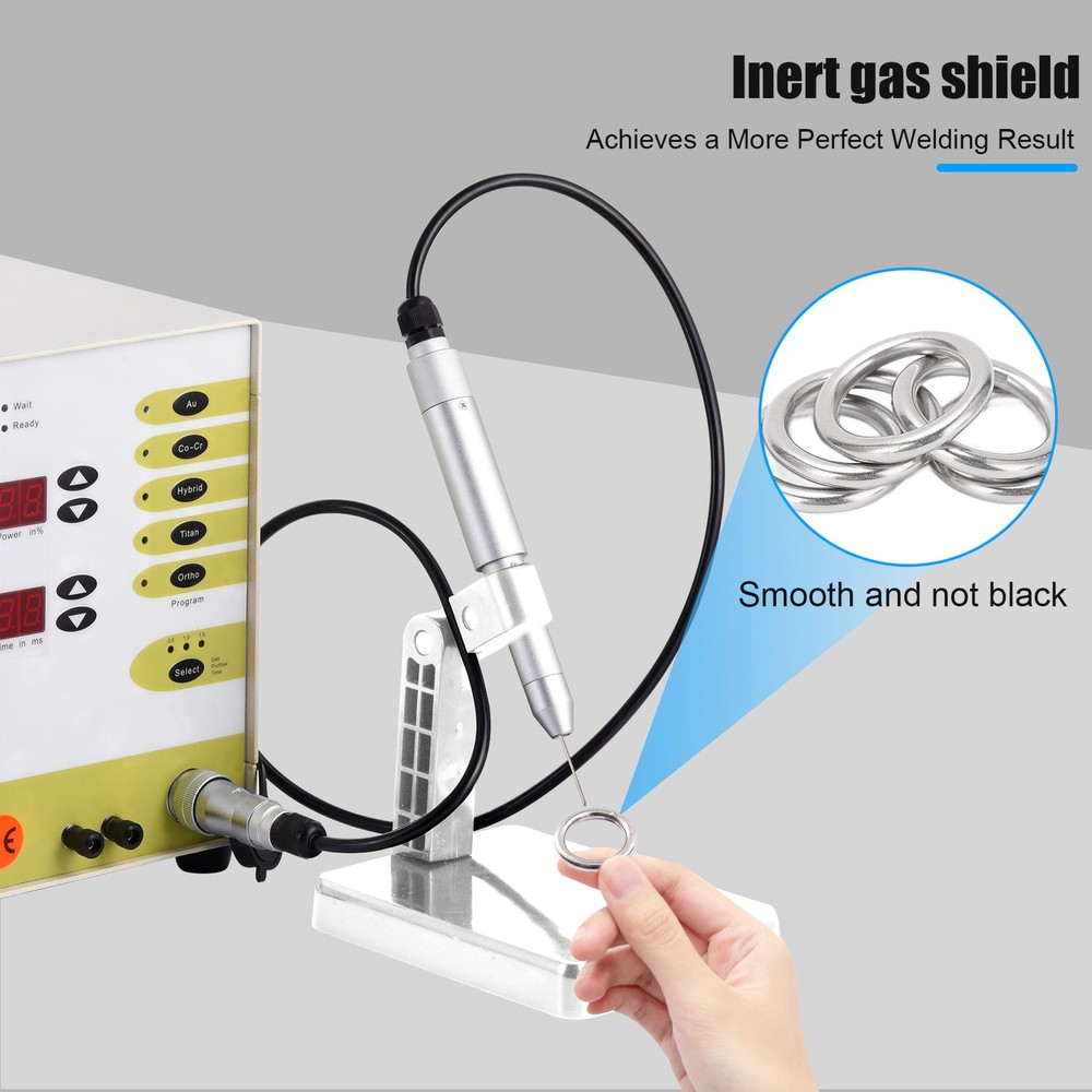 Automatic CNC Pulse Spot Welding Permanent Jewelry Welder Kit Arc Welding Adjust