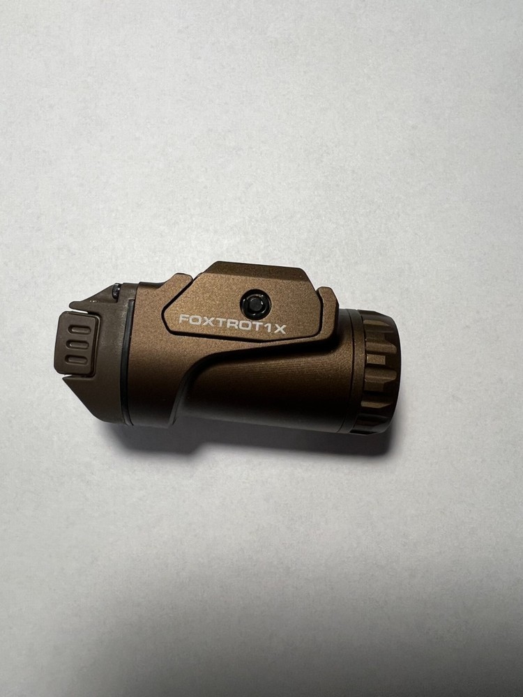 Sig Sauer #SOF12002 FOXTROT1X Tactical Weapon Mounted LED Light, 450 Lumens, FDE