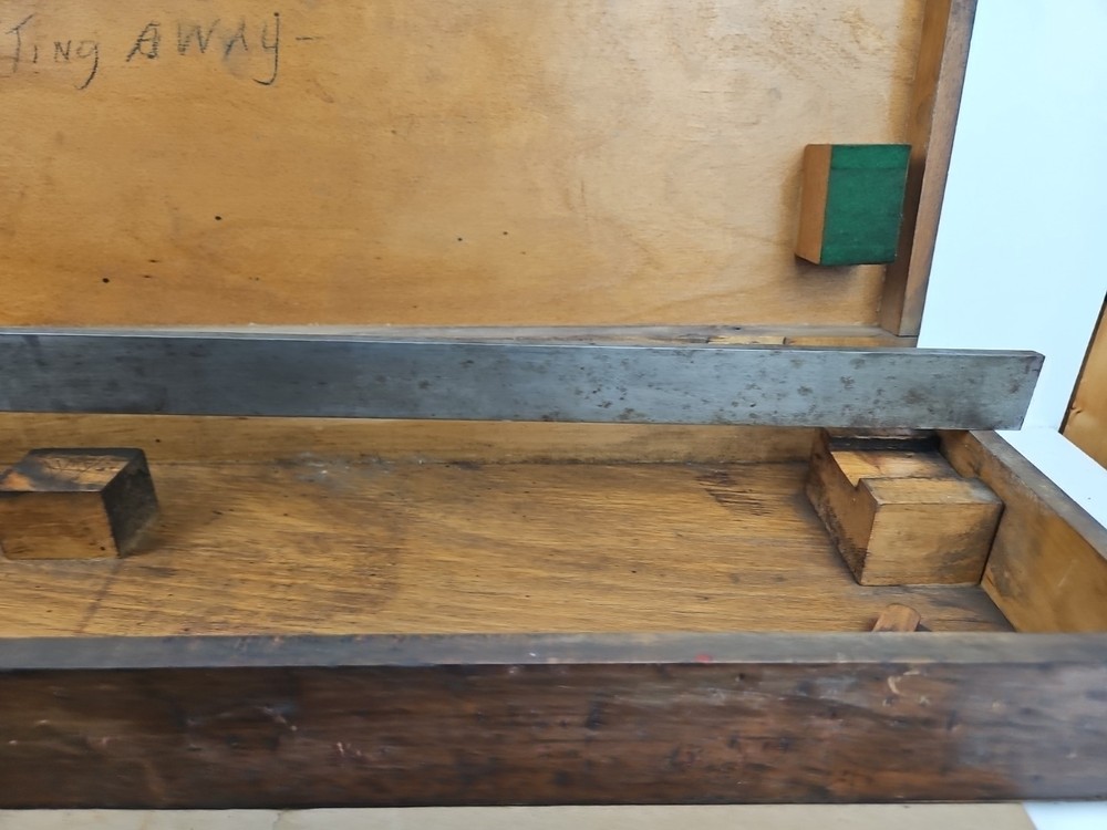 Vintage 25" Steel Schweitzer Caliper Micrometer