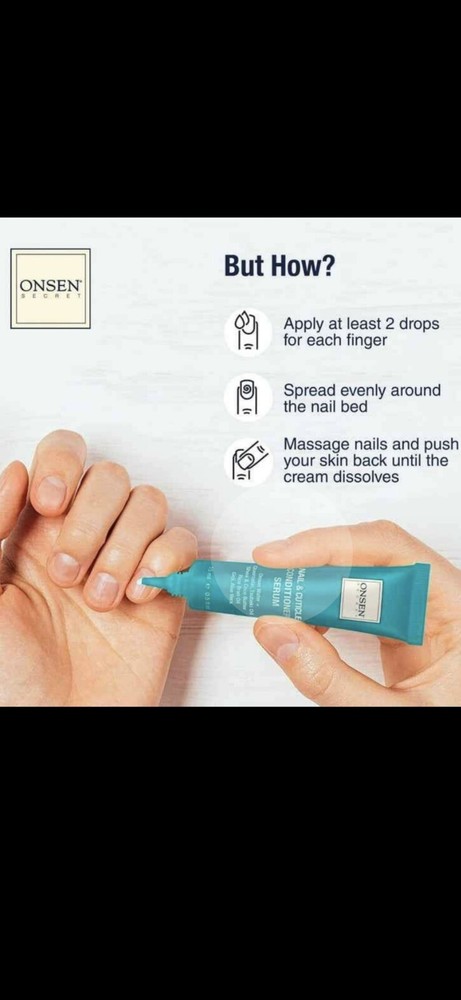 Onsen Secret Cuticle Conditioner Serum 1.0 oz