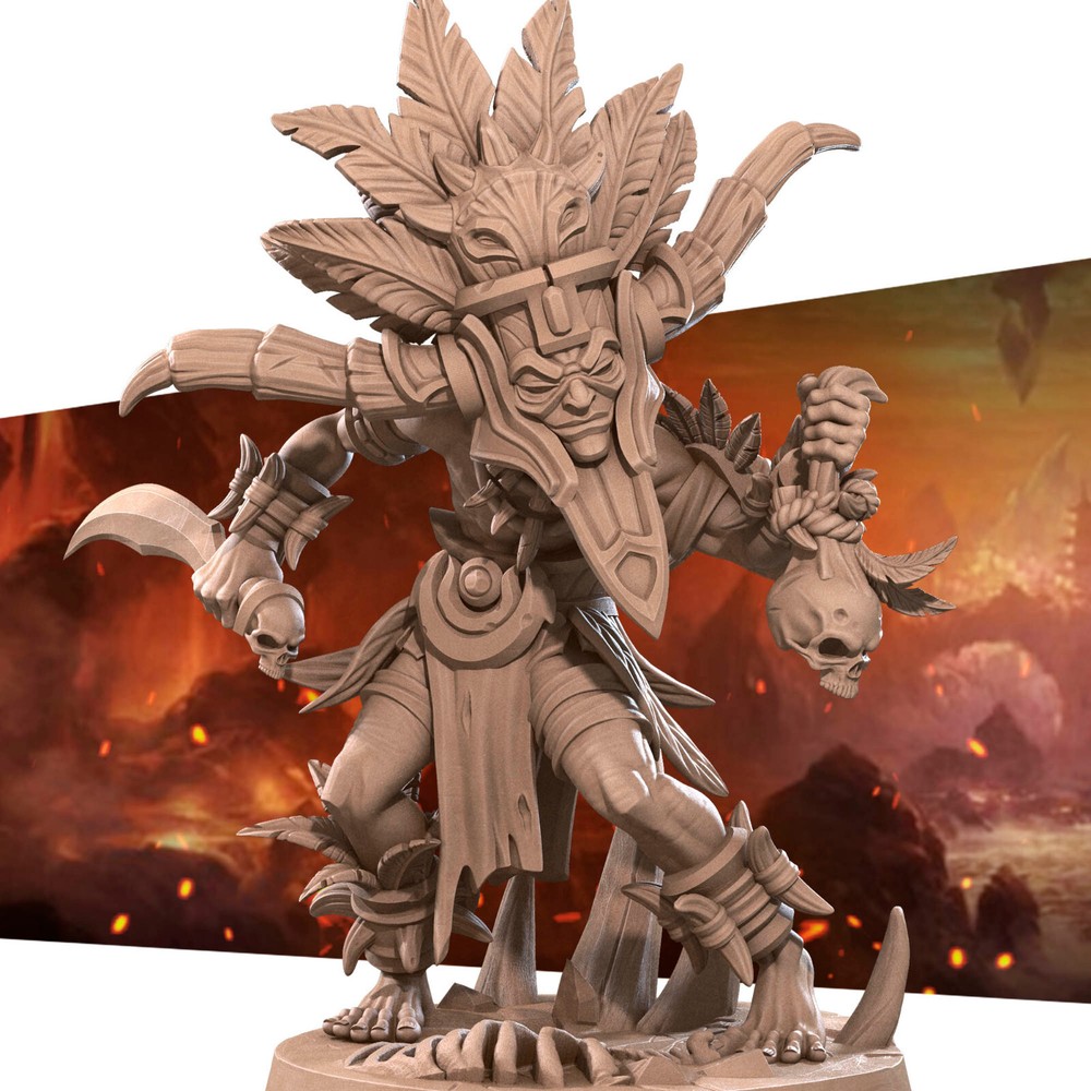 Witch Doctor - Hell Hunter - Bite the Bullet - Dungeons and Dragons