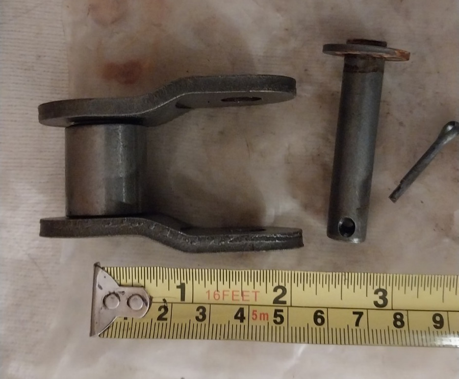 7 NEW Hitachi Roller Chain Offset Links 1-1/2" Pitch 1" Width, 120MAXOL