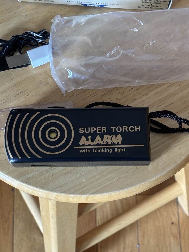 Salton Super Torch Personal Alarm Security