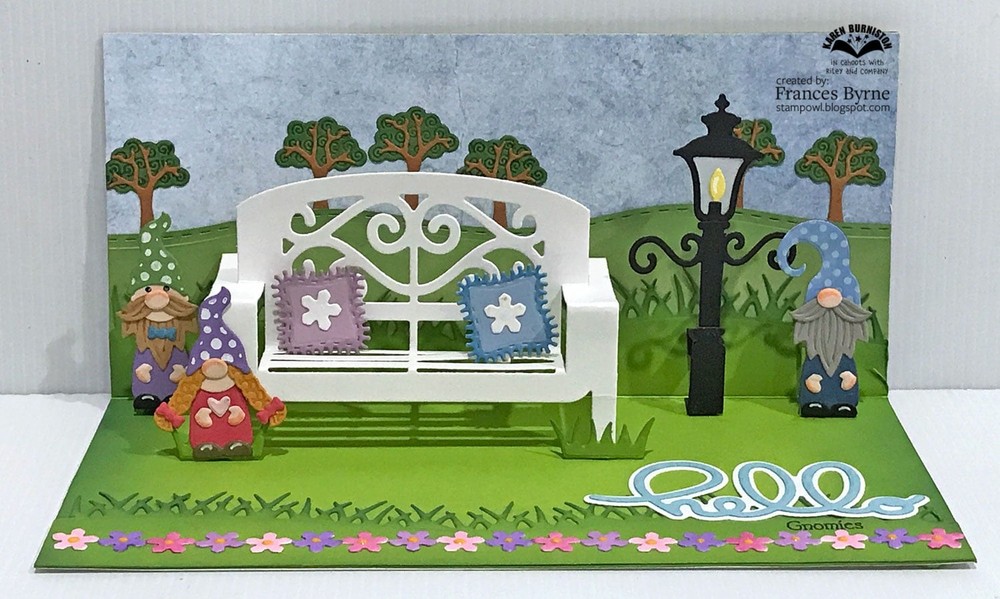 Karen Burniston Dies-Garden Bench Pop-Up