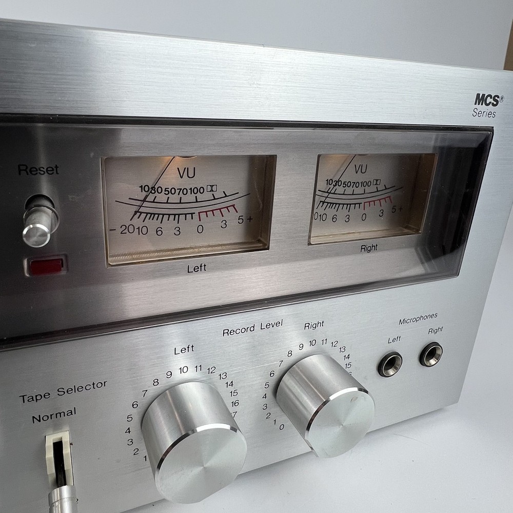 Modular Component Systems MCS 3536 Vintage Cassette Deck – Powers On As-Is