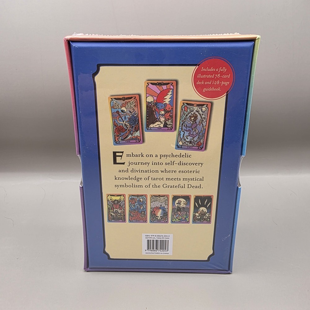 New - Grateful Dead Tarot Deck - Offically Liscensed - Unopened With Guidebook