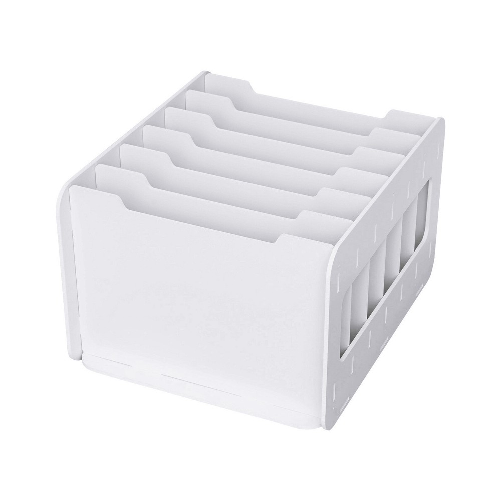 Desktop 7 Tier Organizer Paper File Holder Document Storage Rack Office Home NEW