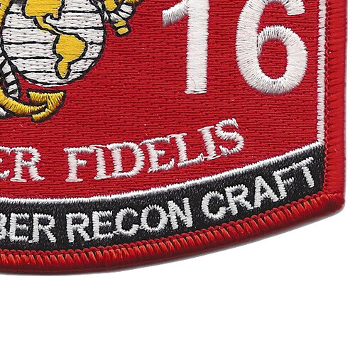 0316 Combat Rubber Recon Craft MOS Patch