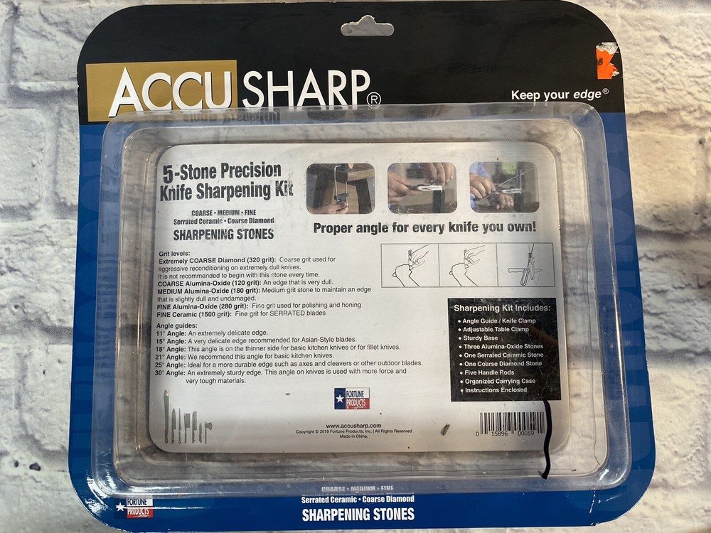 AccuSharp 059C Five Stone Precision Knife Sharpening Kit