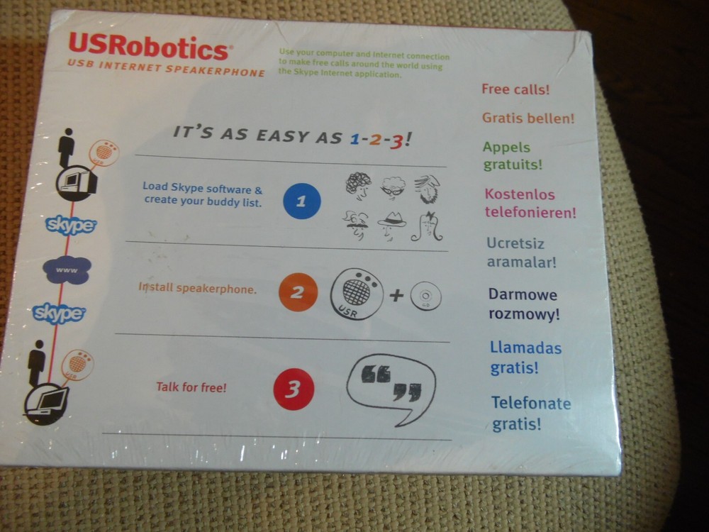 US ROBOTICS CALL THE WORLD FOR FREE