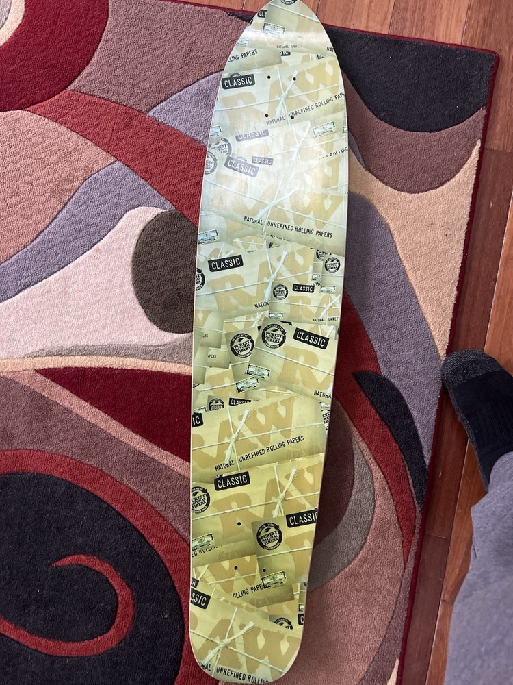 Raw Weed longboard