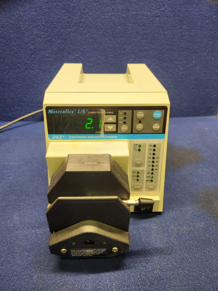 Cole Parmer 7550-10 MasterFlex L/S Computerized Digital Drive with Easy Load II