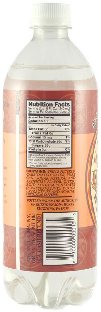 Birch Beer Soda 24oz Bottles 4 Pack