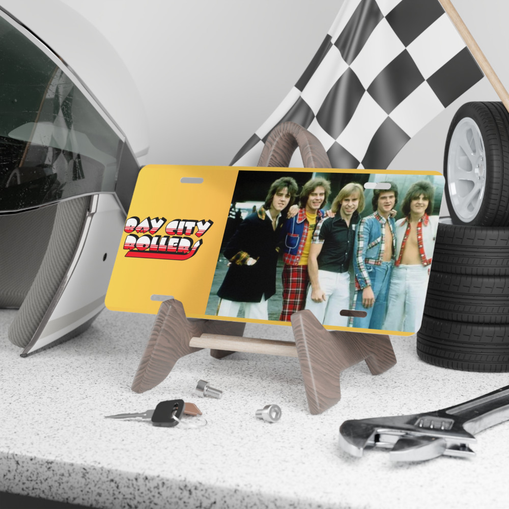 Bay City Rollers License Plate
