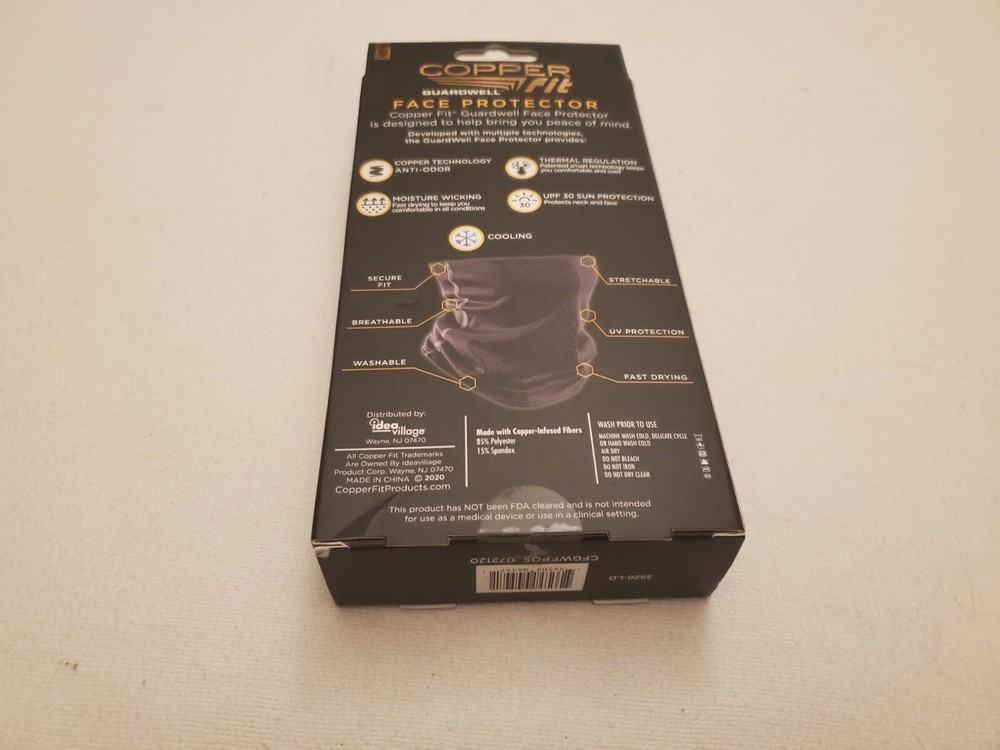 COPPERFIT "GUARDWELL" FACE PROTECTOR