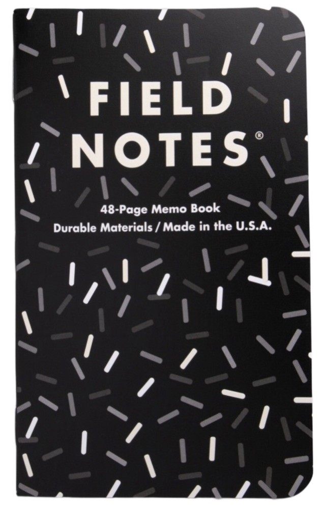 Field Notes Dessert Warrior Blade HQ 3 Pack Exclusive 48 Pages