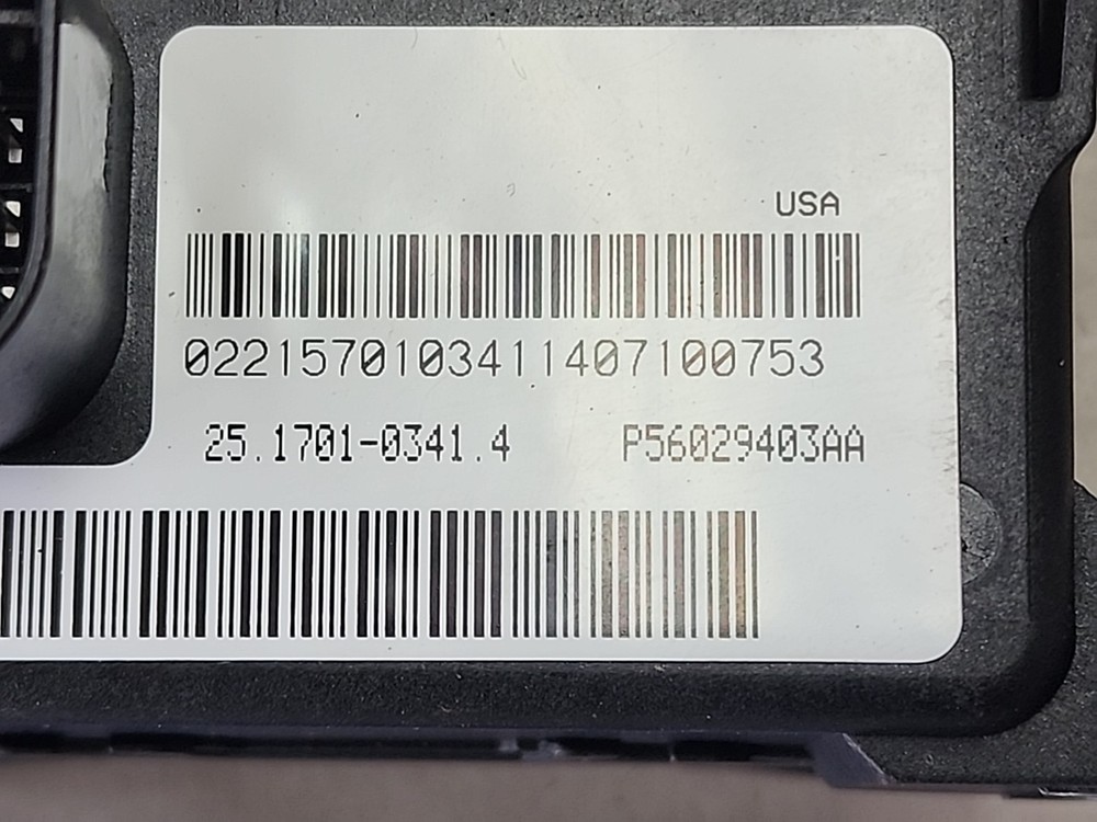 2007 Dodge Nitro 3.7L Stability System Control Sensor Module P56029403AA