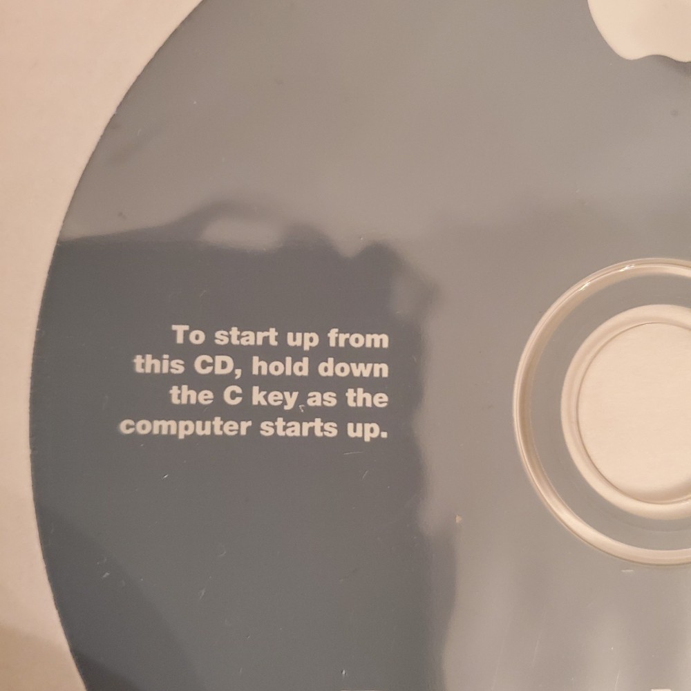 Apple Power Mac G4 Software Restore CD Disk Version 9.0.2 691-2500-A