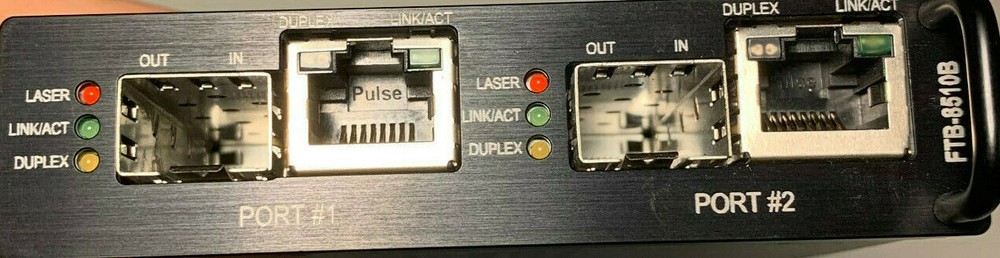 Exfo FTB-8510B Packet Blazer ETHERNET TEST MODULE FTB-200 FTB-400