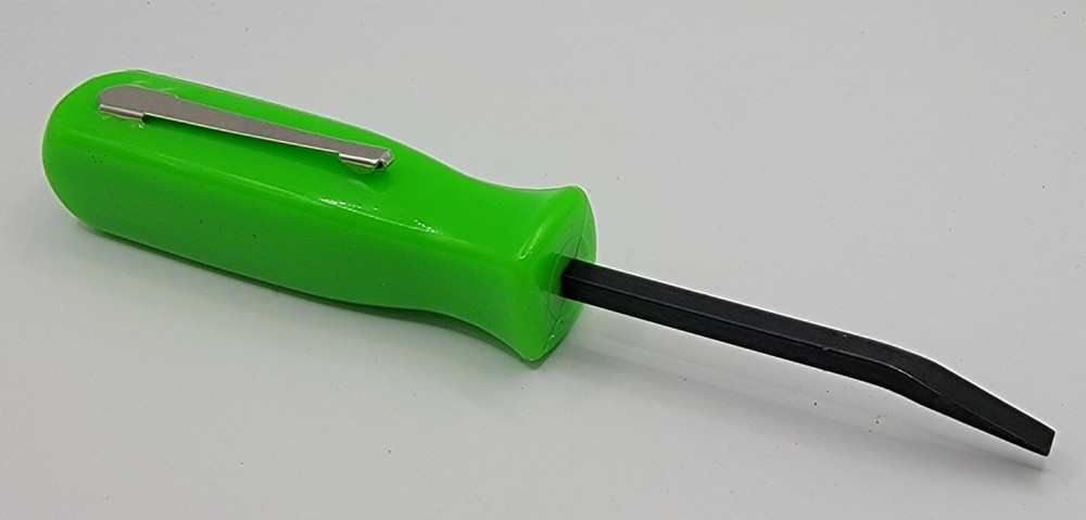 🟢🛠️ Green Pocket Prybar Set - 4 Essential Tools for Automotive Technicians! 🔧