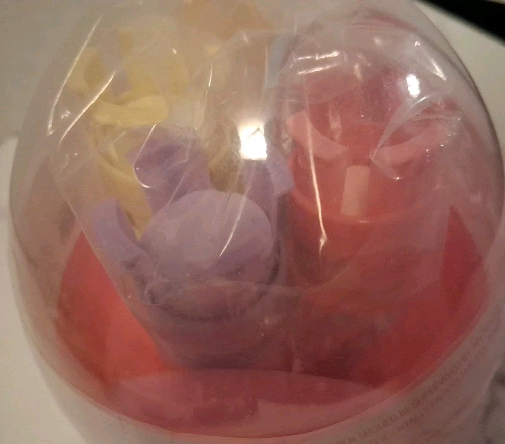 Hello Kitty Easter Egg Fun Set Bubbles Chalk Mini Disc New Unopened