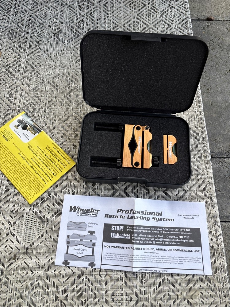 Wheeler Engineering Professional Reticle Leveling System For Scope Alignment
