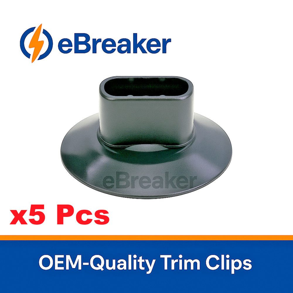 Renault Arch Liner Trim Stud Retaining Clip Black - Fits 02-2026 Models Pack # 5