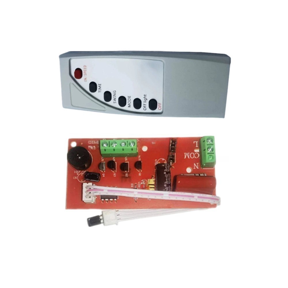 Fan Control Board Kit with Remote for Retrofitting Standing Wall Table Fans