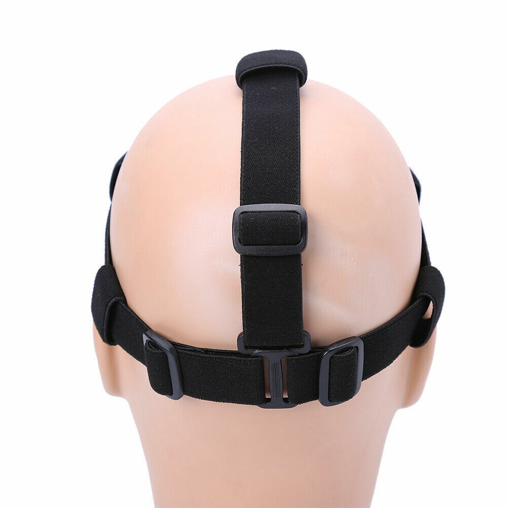 Nylon Elastic Adjustable Headband Belt Headlight Lamp Head Strap For Flashlight