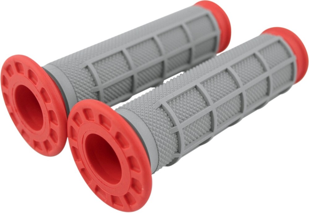 Renthal Dual Compound Grips Soft/Firm - Red G169