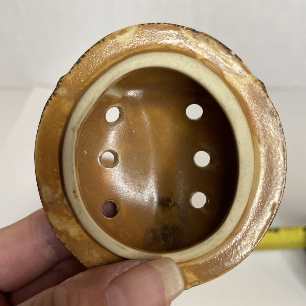 Vintage Ceramic Ladybug Incense Burner