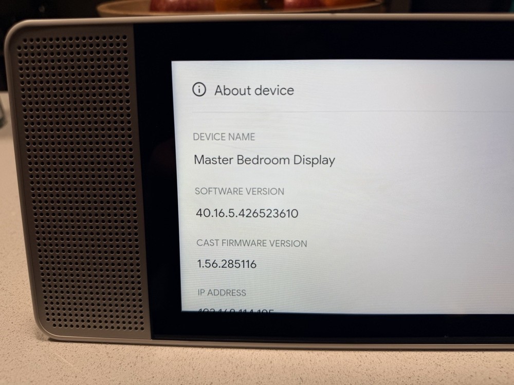 Lenovo 8" Smart Display (Model SD‑8501F) – Google Assistant For Local