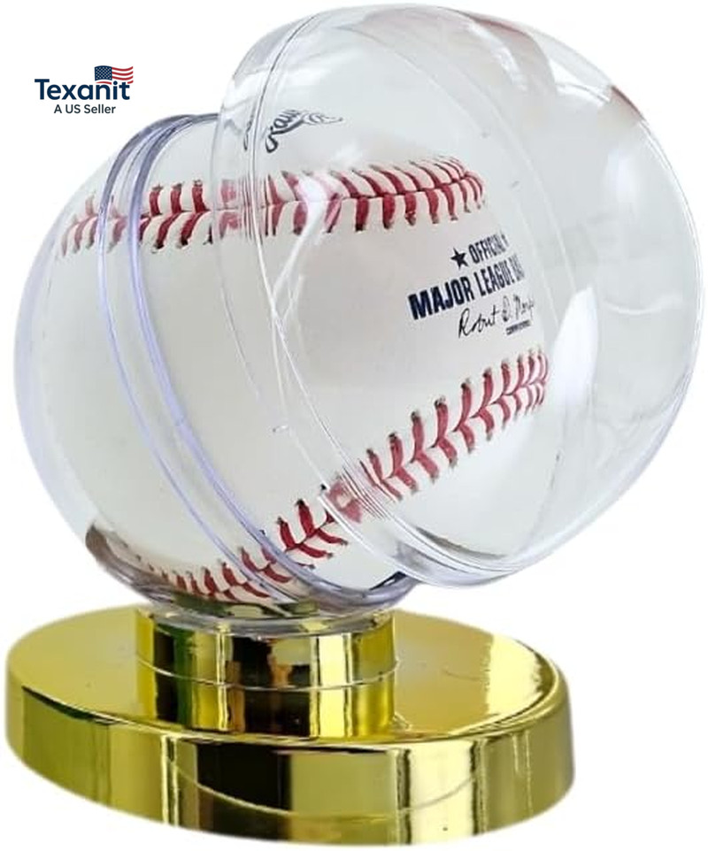 Autographed Baseball Holder Display Case – Baseball Display Case with UV Protect