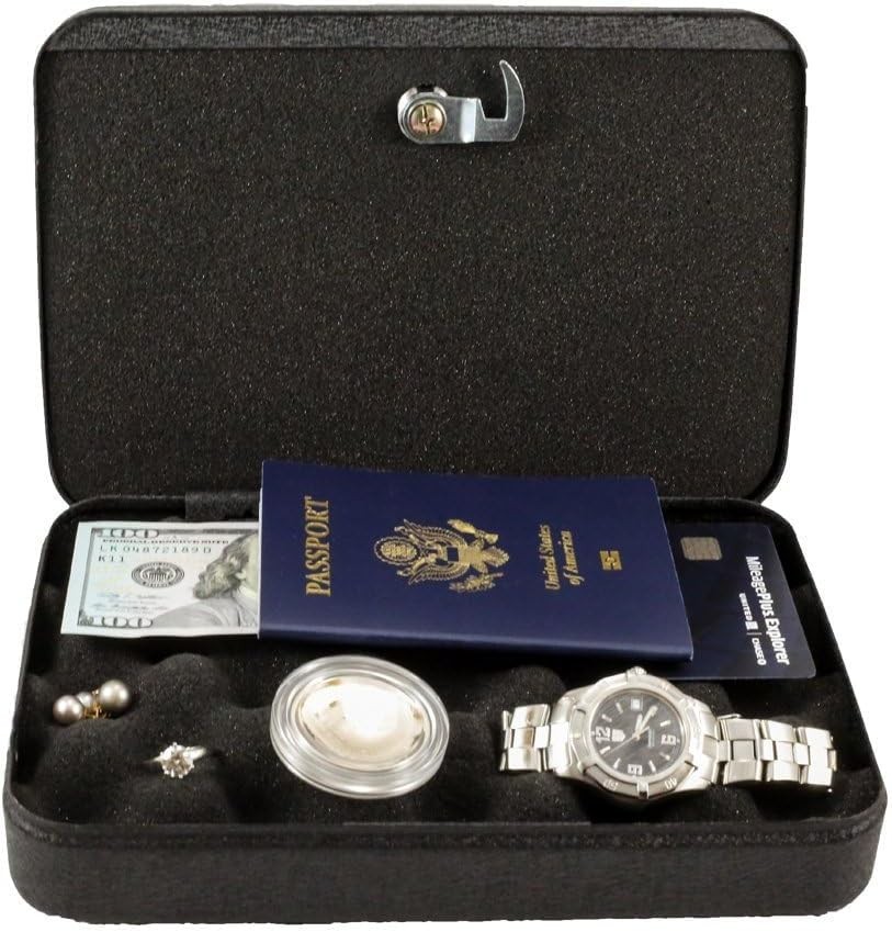 Firearm Safety Devices - - Keyed Steel Lockable Gun Case & Security Box – Hea...