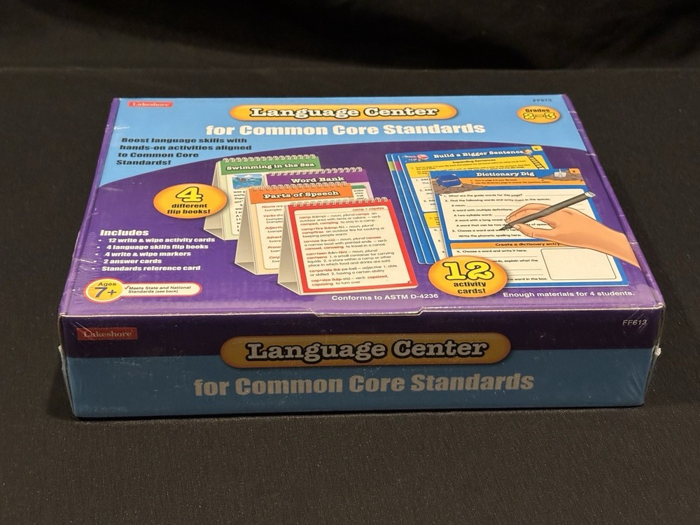 Lakeshore Language Center Common Standards Education Language Learning Set