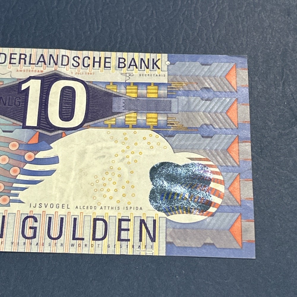 Netherlands- 10 Gulden- 1997