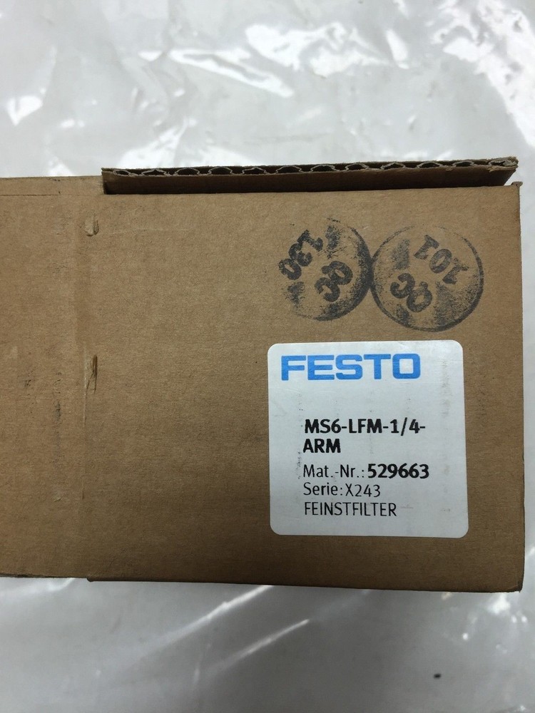Festo Ms6-Lfm-1/4-Arm Micro Filter