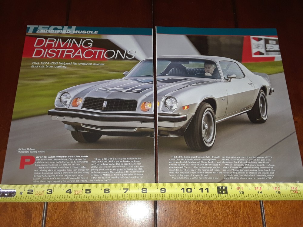 1974 CAMARO Z28 ORIGINAL 2017 ARTICLE
