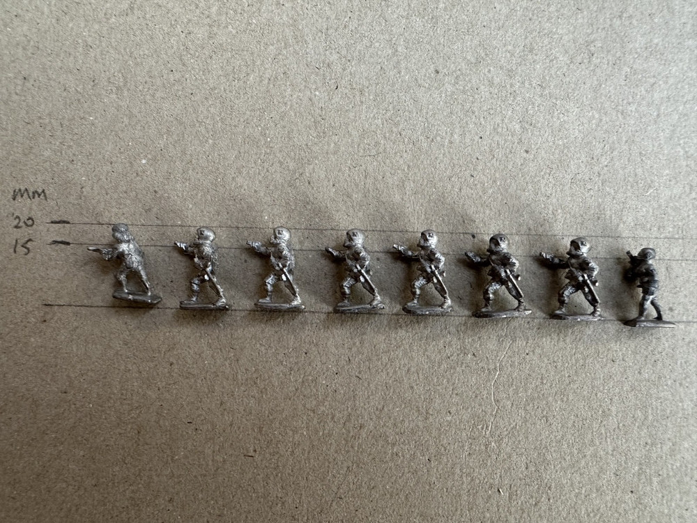 Laserburn Sci-Fi 20mm, 29 figures