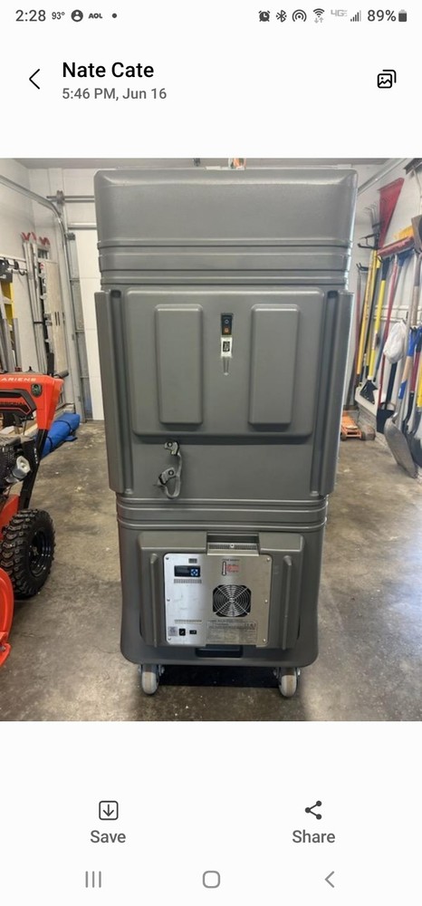 cambro pcuhc 615 serial num b 23 0115