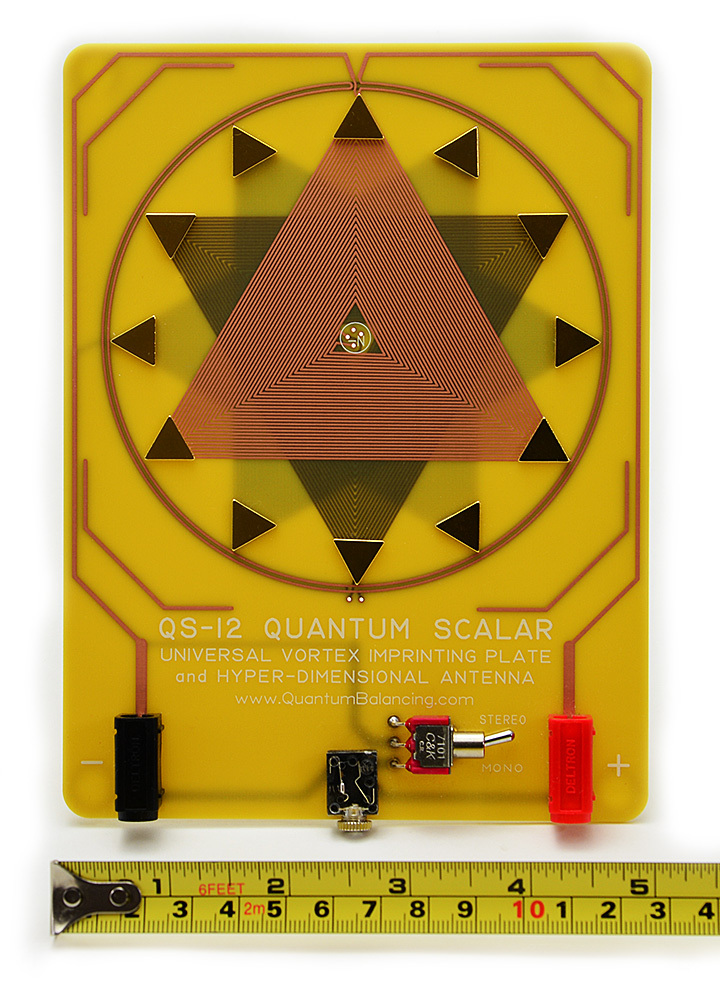 QS-12 QUANTUM SCALAR for Frequency Broadcasting, Imprinting, Scalar Energy Work
