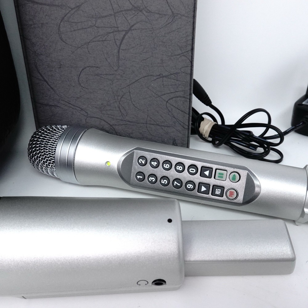 Enter Tech MagicSing Karaoke Microphone + Main Cable + Case + Wireless Mic *READ